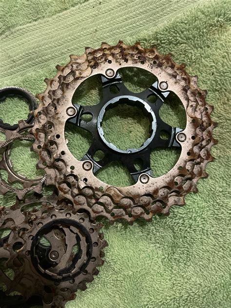 How To Remove Rust From A Bike Cassette