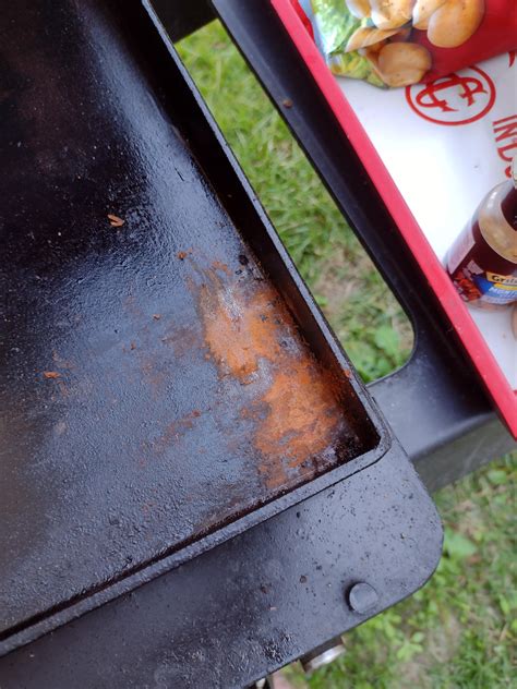 How To Remove Rust From A Griddle Top