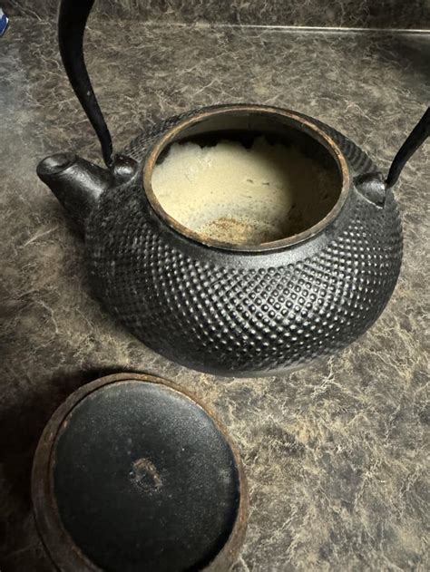 How To Remove Rust From Cast Iron Teapot