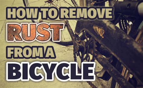 How To Remove Rust From Exercise Bike