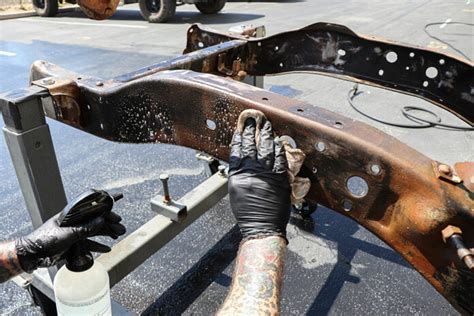 How To Remove Rust From Inside Chassis