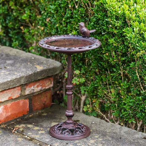 How To Remove Rust From Iron Bird Bath