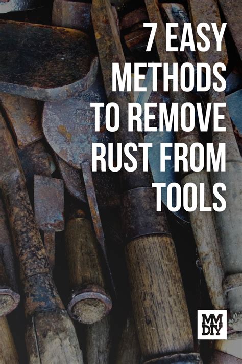 How To Remove Rust From Shop Tools