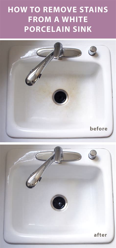 How To Remove Rust Marks From A Ceramic Sink