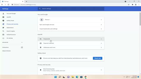 how to remove saved password in gmail in google chrome