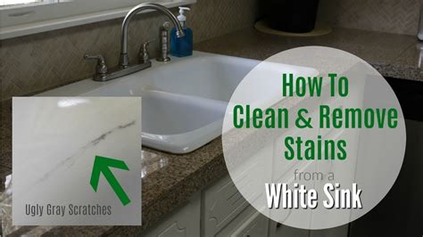 How To Remove Scratch From White Sink