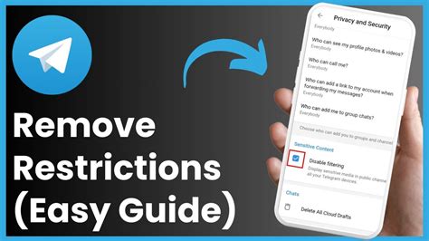 how to remove screenshot restrictions in telegram
