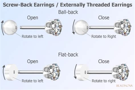 How To Remove Screw Earrings