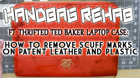How To Remove Scuff Marks Bag