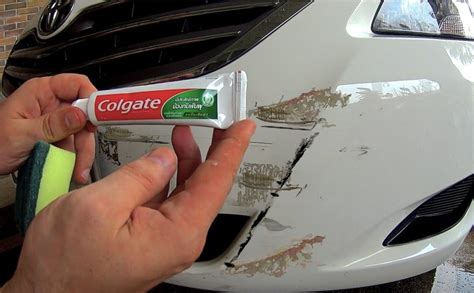 How To Remove Scuff Marks From Car With Toothpaste