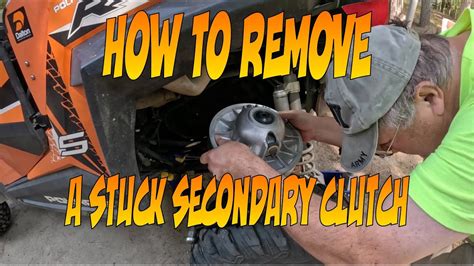 How To Remove Secondary Clutch Polaris General