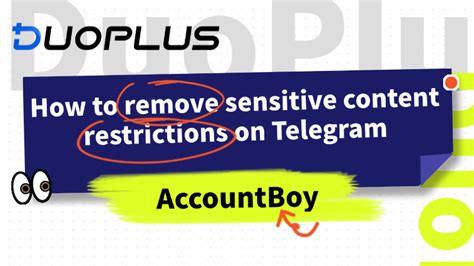how to remove sensitive content in telegram