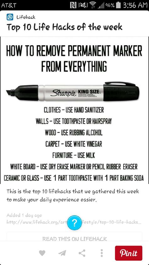 How To Remove Sharpie From Everything