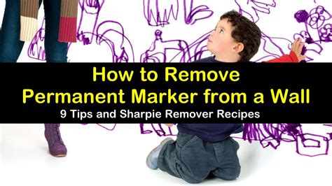 How To Remove Sharpie Permanent Marker From Wall