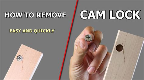 How To Remove Shelf With Cam Lock