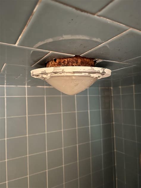 How To Remove Shower Light