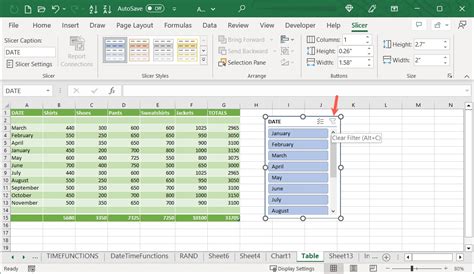 how to remove slicer in excel