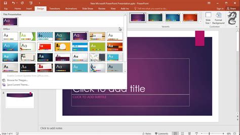 how to remove slide theme in powerpoint