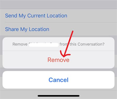 how to remove someone from imessage group hat