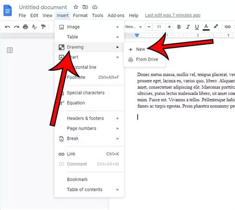 how to remove space above horizontal line in google docs