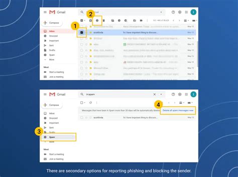 how to remove spam from email address