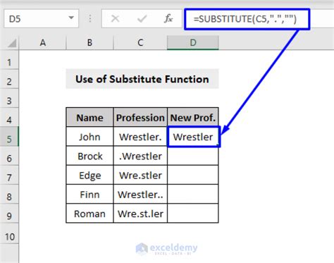 how to remove specific characters in excel