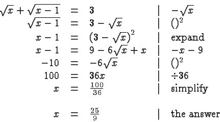 how to remove square root in maths