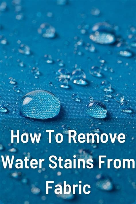 How To Remove Stains In Fabric