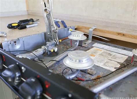 How To Remove Stove In Rv