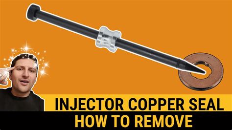how to remove stuck injector seal