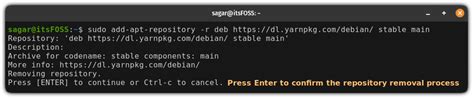 how to remove sudo add apt repository