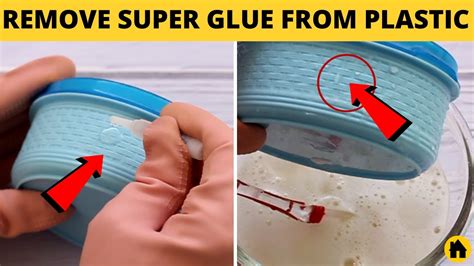 How To Remove Super Glue From Plastic Table