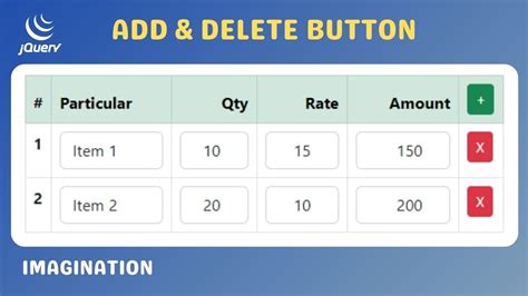 How To Remove Table In Jquery