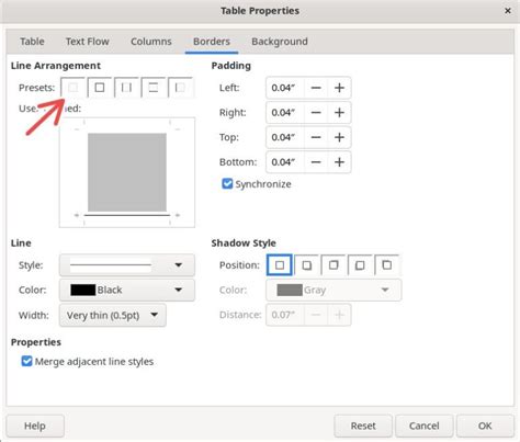 How To Remove Table Lines In Libreoffice Writer