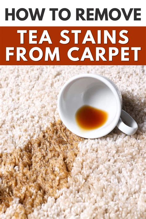 How To Remove Tea Stains From A Rug