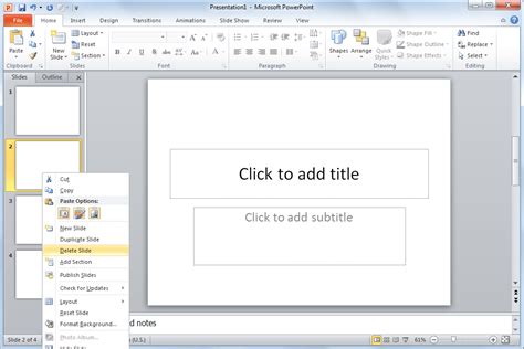how to remove template name from powerpoint