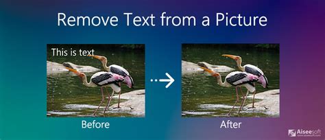 how to remove text from a picture for free
