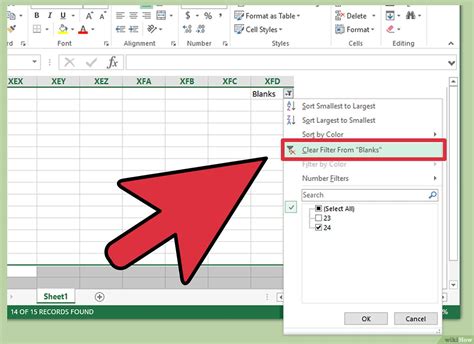 how to remove text line in excel