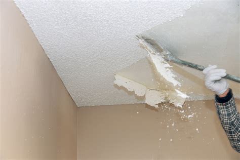 How To Remove Texture From Ceiling Painted