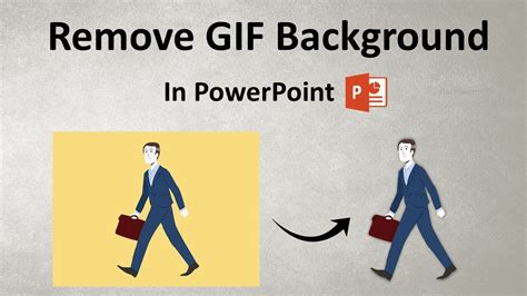 How To Remove The Background Of A Gif In Powerpoint