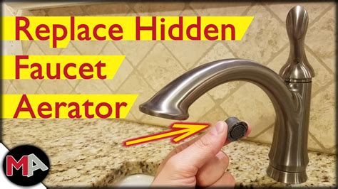 How To Remove The Mesh Screen From A Faucet