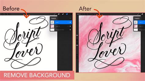 How To Remove The White Background In Procreate
