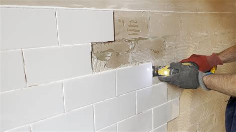 How To Remove Tile Border From Wall