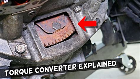 How To Remove Torque Converter From Engine