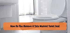 how to remove toto washlet