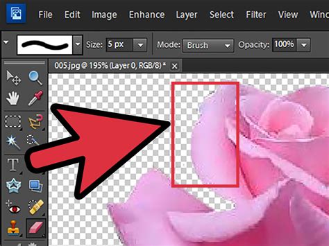 how to remove transparent background in adobe photoshop