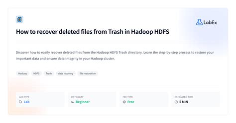 How To Remove Trash Directory In Hdfs