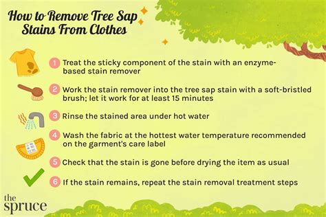 How To Remove Tree Sap From Denim