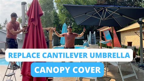 How To Remove Umbrella Canopy