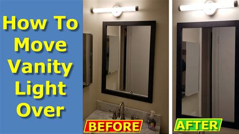 How To Remove Vanity Light From Wall